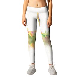 Colorful Stanford California Skyline - University Leggings | Campus, Dorm Decor, Watercolor, Universities, Drawing, Building, Stanford, Gift, Illustration, Hoover Tower 