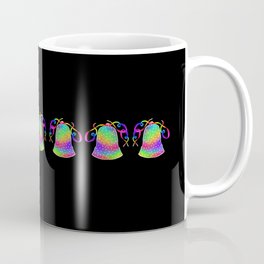 Bell rainbow in black and dots Coffee Mug