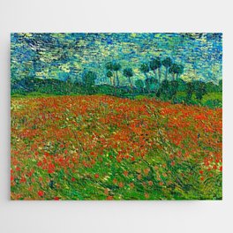  Vincent van Gogh Poppy Field  Jigsaw Puzzle