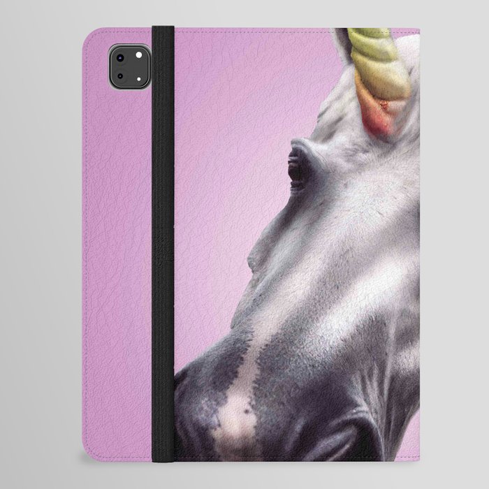 Unicorn Poking Tongue Selfie iPad Folio Case