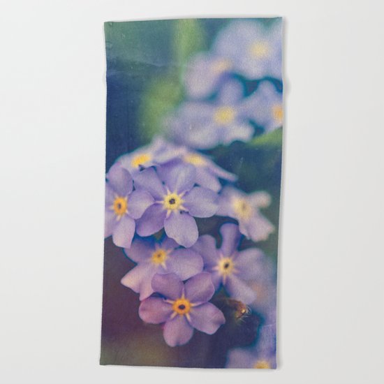 Forget Me Not Beach Towel