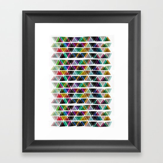 ∆ VII Framed Art Print