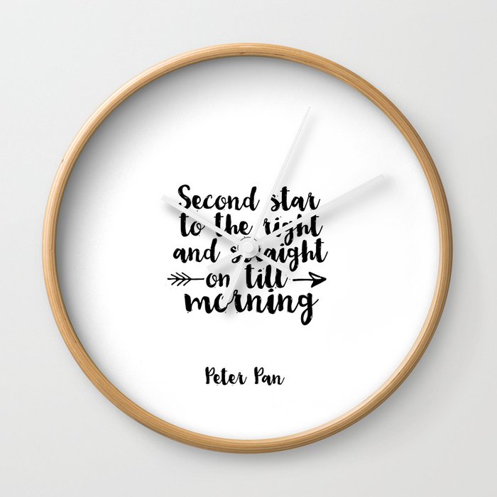 Peter Pan Quote Nursery Art Print Printable Wall Art Kids Gift