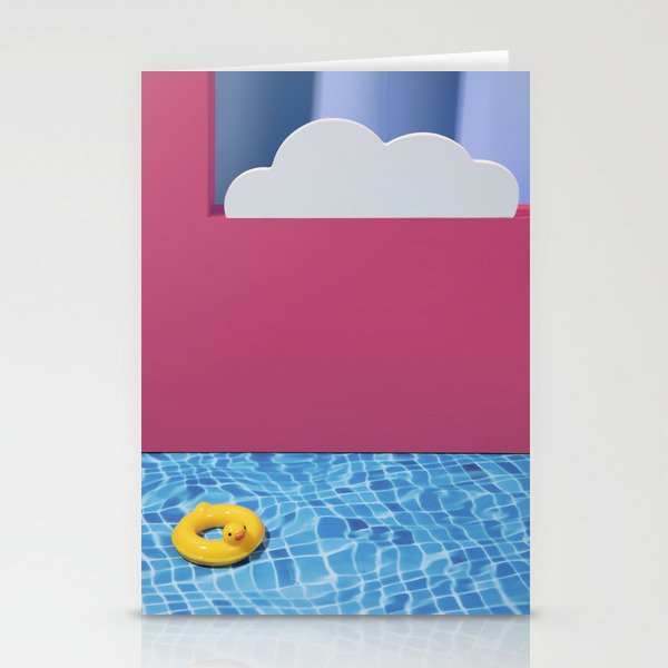 Dream pool Stationery Cards