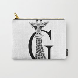 Letter Giraf Carry-All Pouch