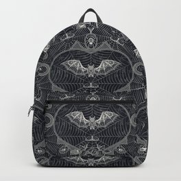 Gothic lace-bats-black Backpack