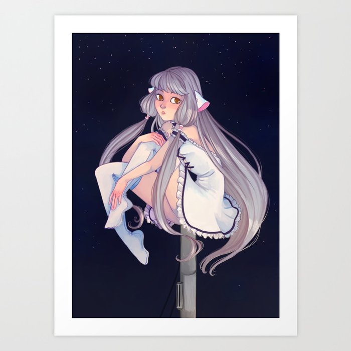 Wallpaper Chi Chobits Art Print By Themeltingmoon Society6 For Free