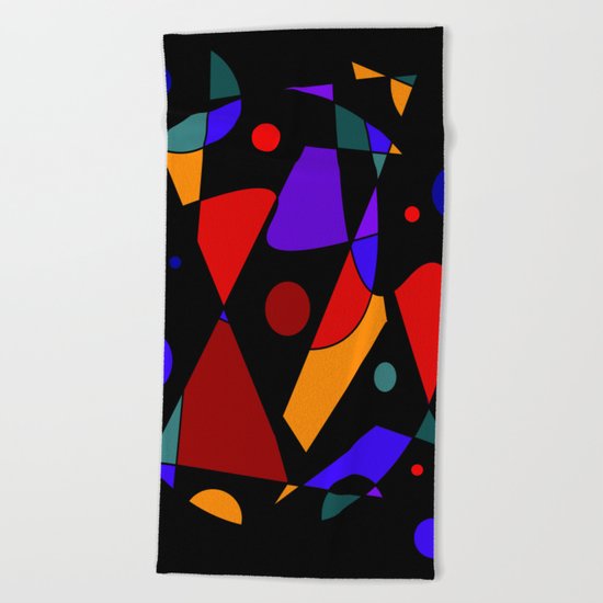Abstract #86 Beach Towel