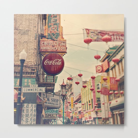 Chinatown (San Francisco) Metal Print