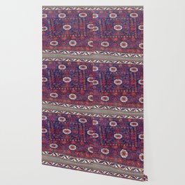 Baluch Khorasan Antique Persian Bag Print Wallpaper