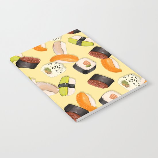 Sushi Party Notebook