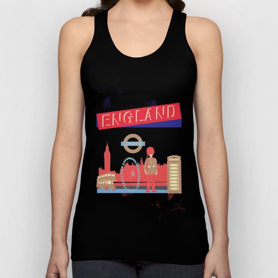 LONDON Unisex Tank Top