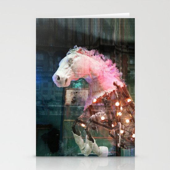 Pink Horse Stationery Cards