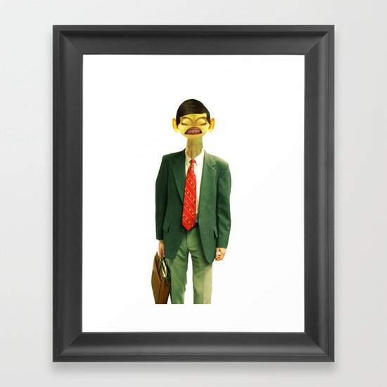 Mr. English Framed Art Print
