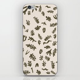 Matisse seaweed Army green iPhone Skin