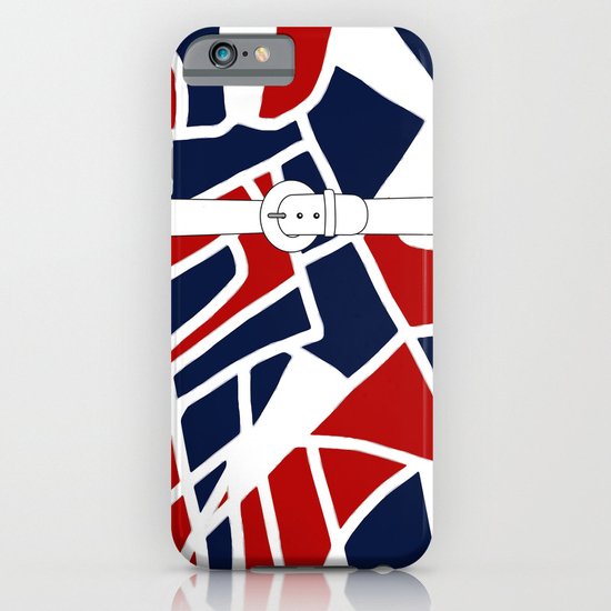 Red White & Blue iPhone & iPod Case