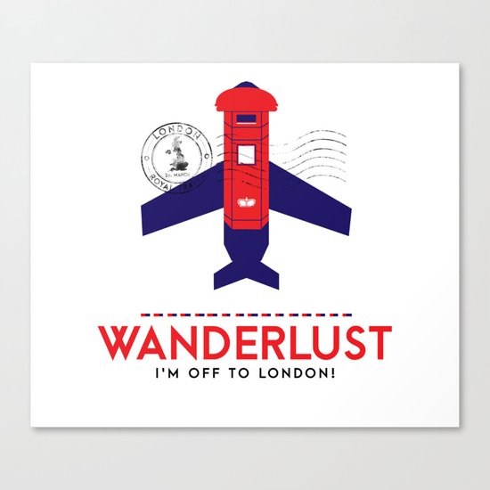 Royal Travel - London Wanderlust Canvas Print