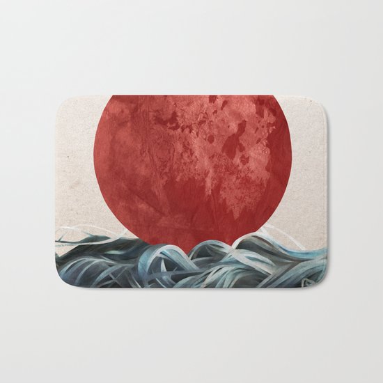 Sunrise in Japan Bath Mat