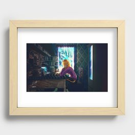 Dream of Her Recessed Framed Print