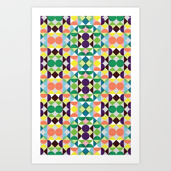 Retro Art Print