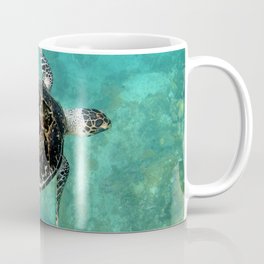 Watercolor Turtle, Hawksbill Turtle 15, St John, USVI Coffee Mug