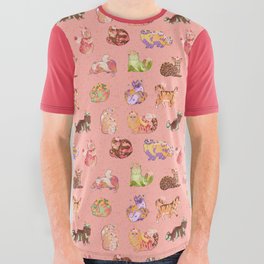 The Ice Cream Pawlor All Over Graphic Tee
