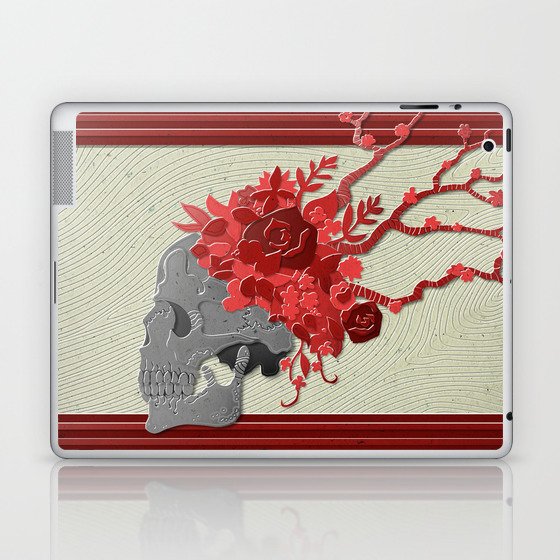 The beauty and the dead Laptop & iPad Skin