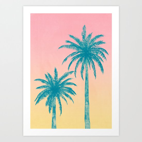 Palm Trees Art Print