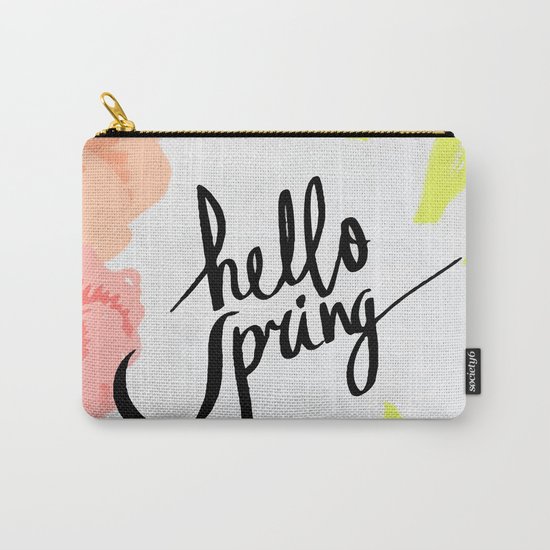 Hello spring Carry-All Pouch