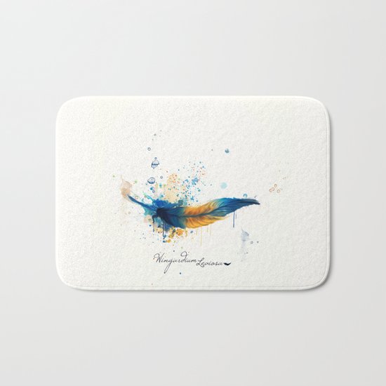 Wingardium Leviosa Bath Mat