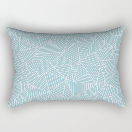 Ab Lines Salt Water Rectangular Pillow
