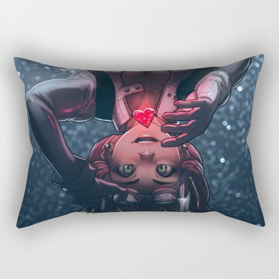 Annie Mei Steal Your Heart Rectangular Pillow