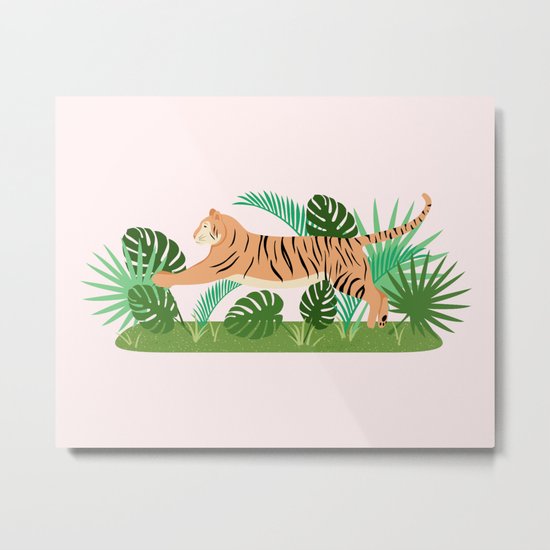 Jungle Cat Metal Print