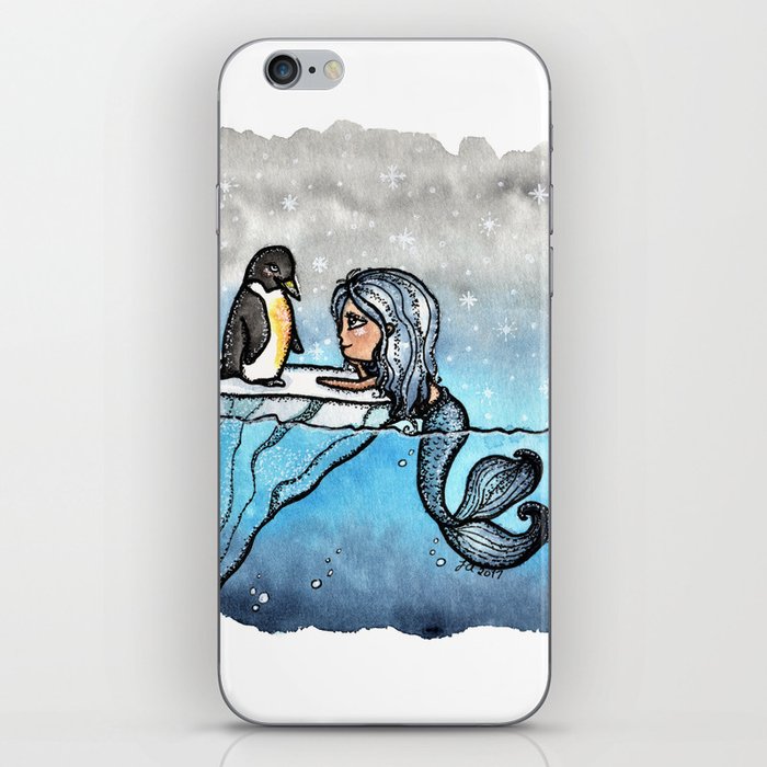 Antarctic Mermaid iPhone Skin