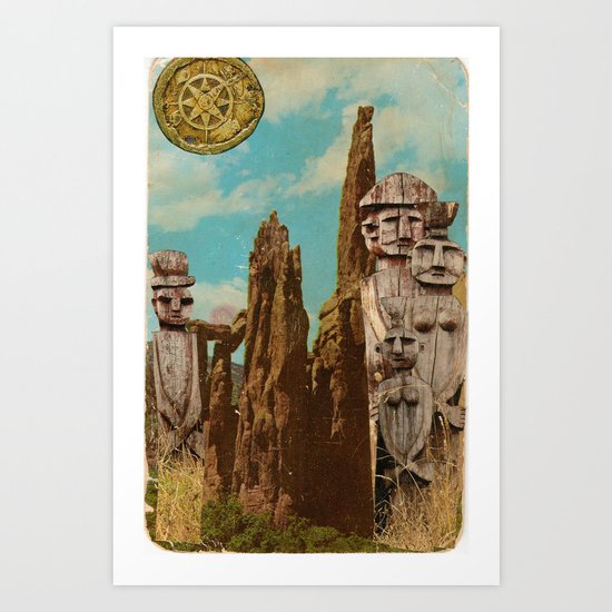 Ruins Art Print