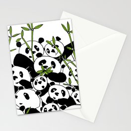A Pandemonium of Pandas  Stationery Cards