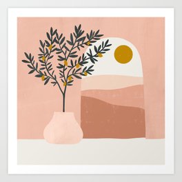 lemon tree Art Print