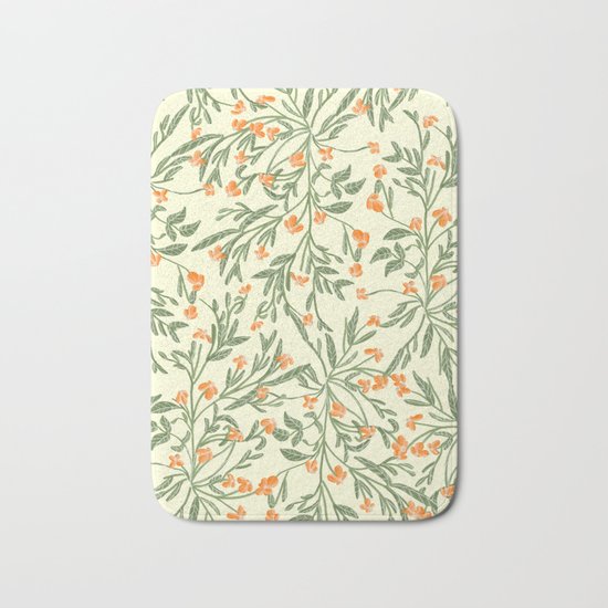 Wonder Garden Pattern Bath Mat