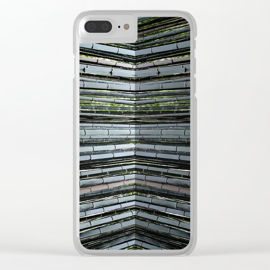 Bending Bamboo Clear iPhone Case