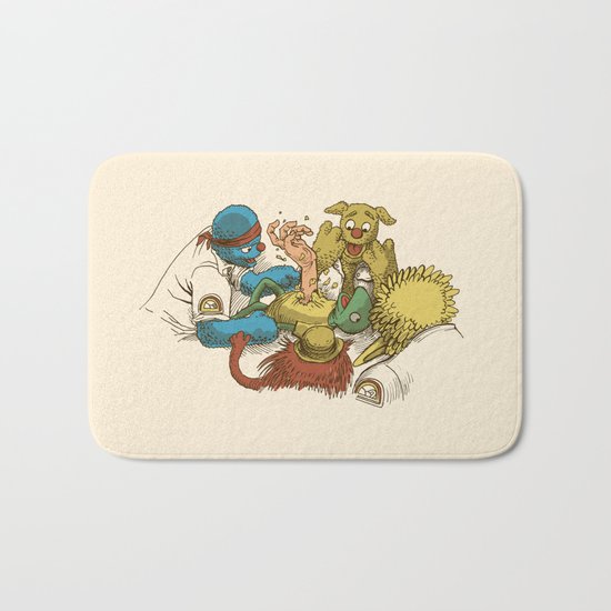 Open Sesame Bath Mat