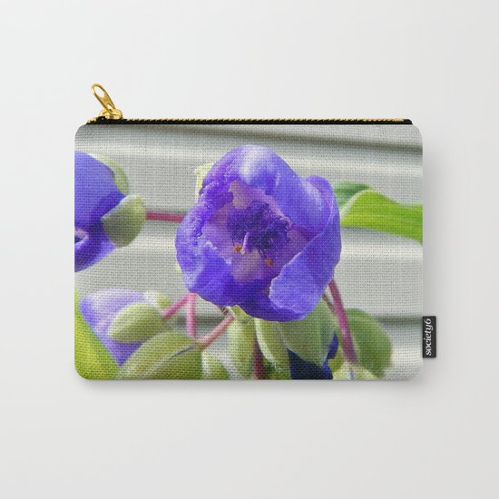 Spiderwort Flower Carry-All Pouch