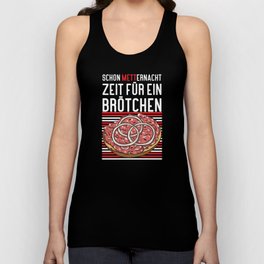 Gold Steak Little Man Mett Mettbrötchen Funny Unisex Tank Top
