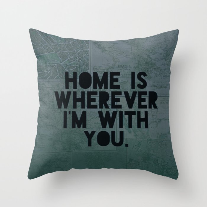 With You II Throw Pillow