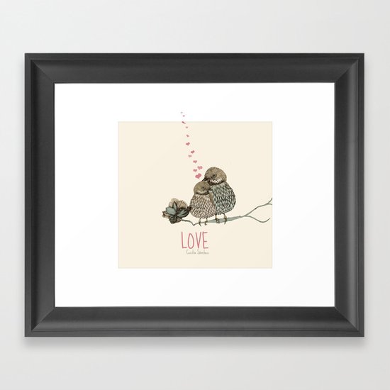 LOVE Framed Art Print