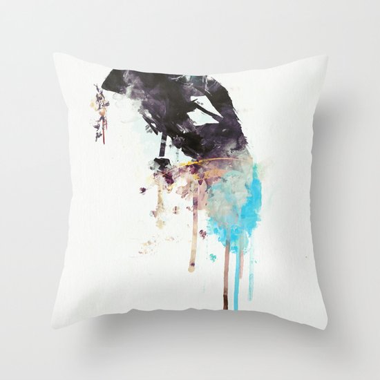 The Lion's Roar Throw Pillow