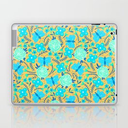 Trendy beautiful seamless floral pattern Laptop Skin