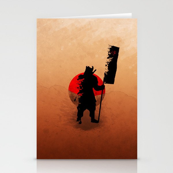 The Samurai Stationery Cards