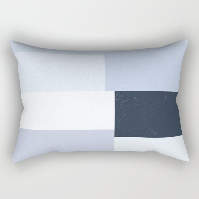 Summer Blues Geo Pattern nº2 Rectangular Pillow