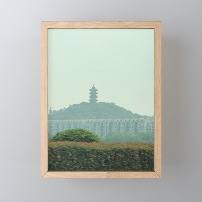 Pagoda Framed Mini Art Print