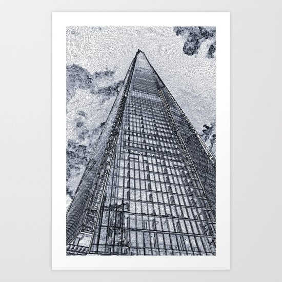 Shard Art Art Print